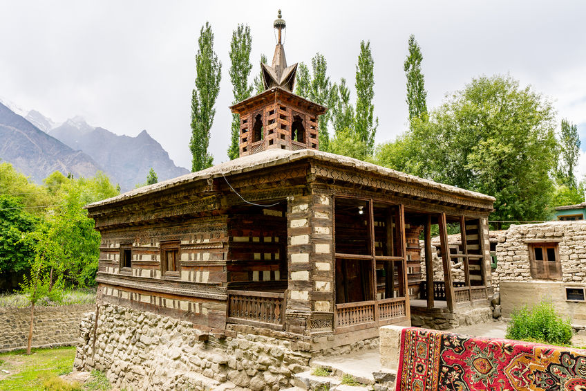 Mesquita Shigar Amburik Skardu Paquistão